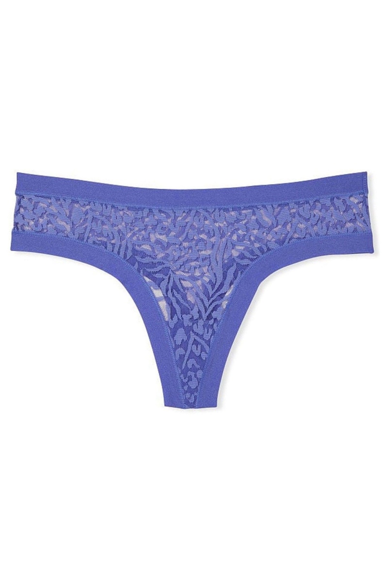 Victoria's Secret Sexy Illusions by Victorias Secret No Show Tanga Knickers Čierne | RHYXE-9581