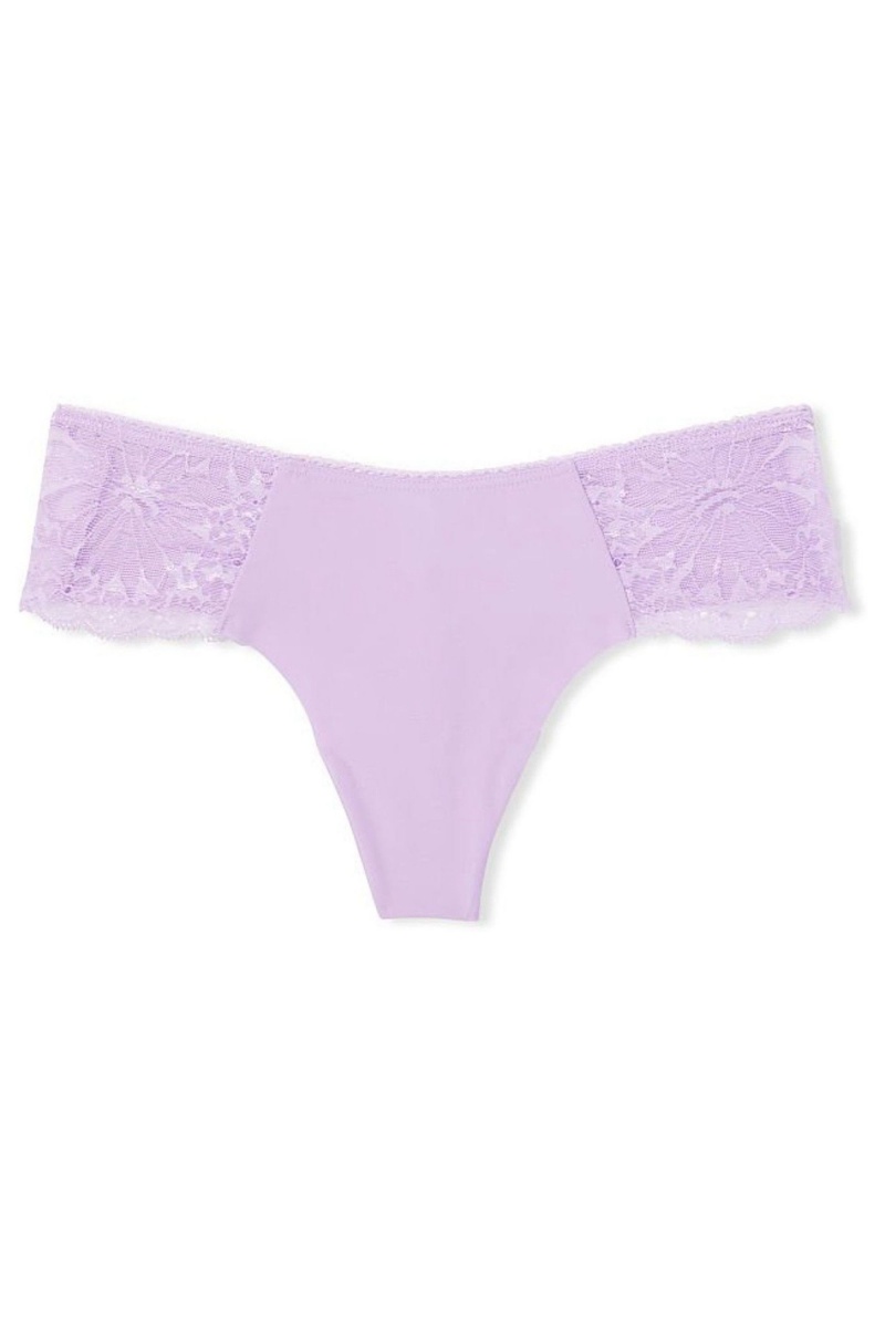 Victoria's Secret Sexy Illusions by Victorias Secret No Show Tanga Knickers Čierne | GKFDW-6780