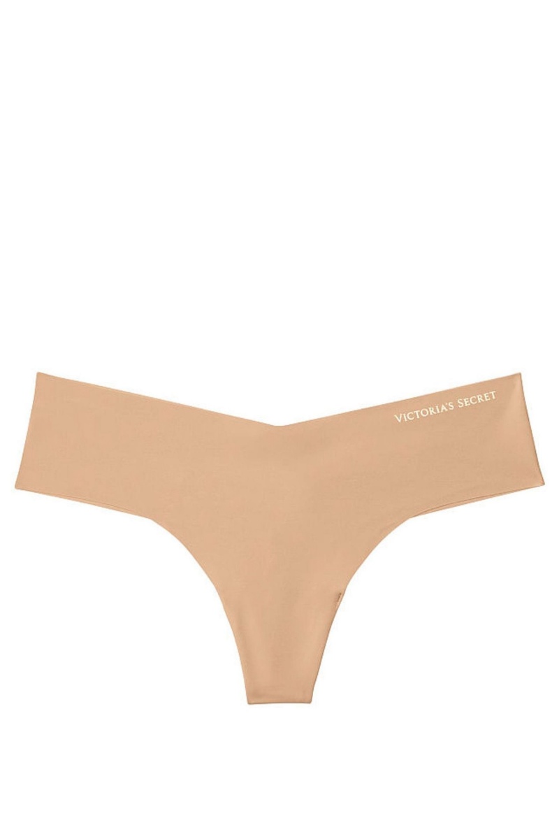 Victoria\'s Secret Sexy Illusions by Victorias Secret No Show Tanga Knickers Almost Nude | DCKQS-7263