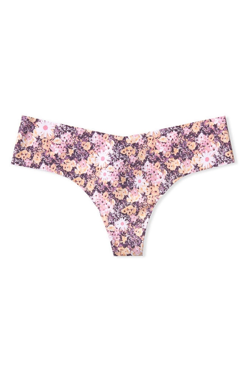 Victoria's Secret Sexy Illusions by Victorias Secret No Show Tanga Knickers Almost Nude | HSUBK-5297