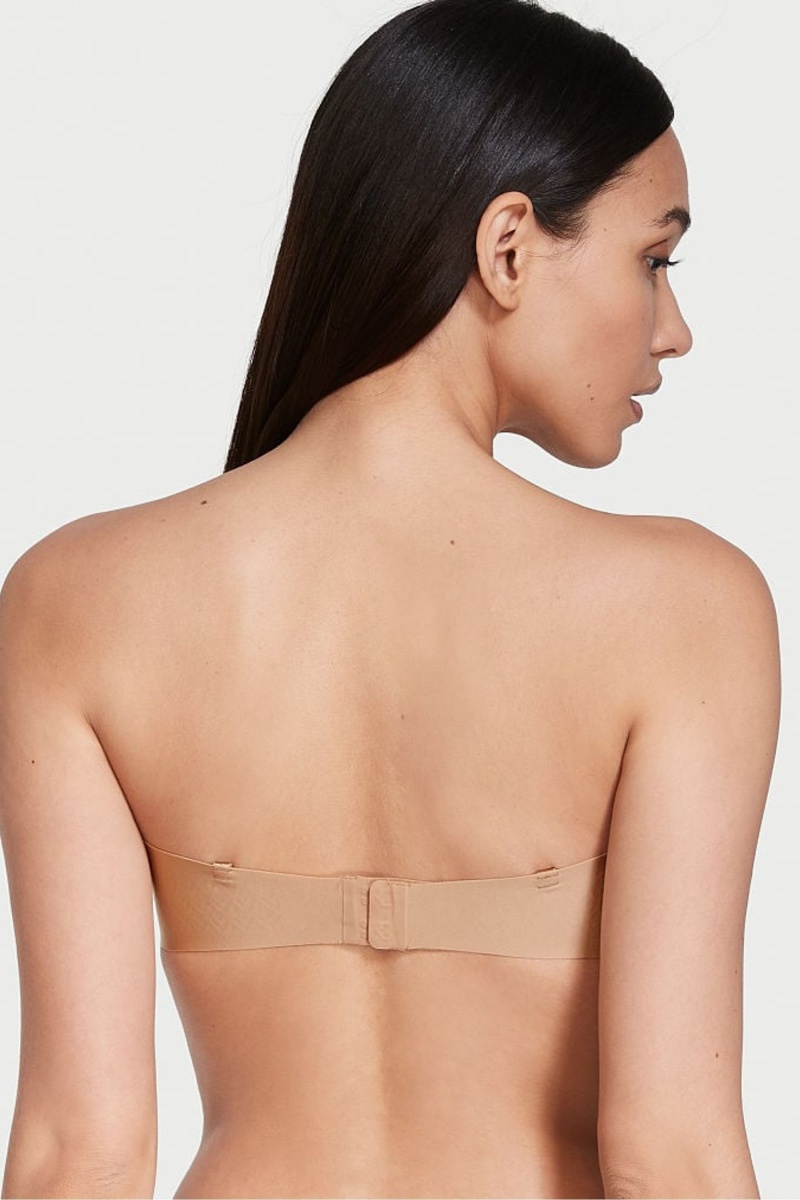 Victoria's Secret Sexy Illusions by Victorias Secret Smooth Lightly Podsite Multiway Strapless Bra Sweet Nougat Nude | GNMYI-9310