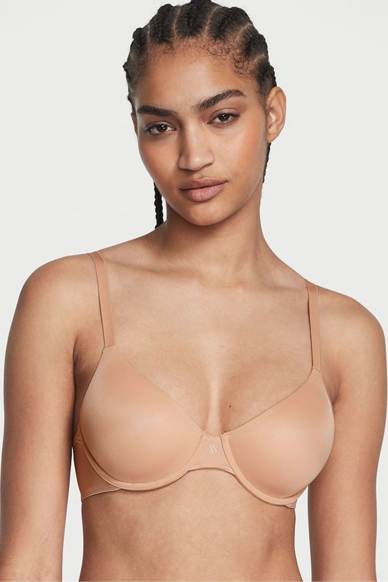 Victoria\'s Secret Sexy Illusions by Victorias Secret Angelight FullCoverage Smooth Bra Praline Nude | RECDG-2148