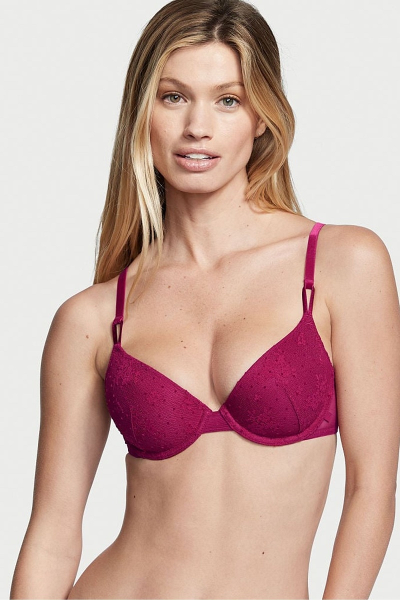 Victoria\'s Secret Sexy Tee Cipkovane Lightly Podsite T-Shirt Bra Čierne | RFQXV-3260