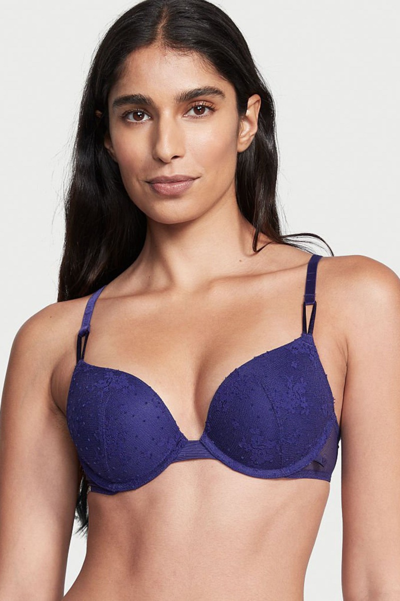 Victoria\'s Secret Sexy Tee Cipkovane Push Up Bra Červené | ZEQUN-5829