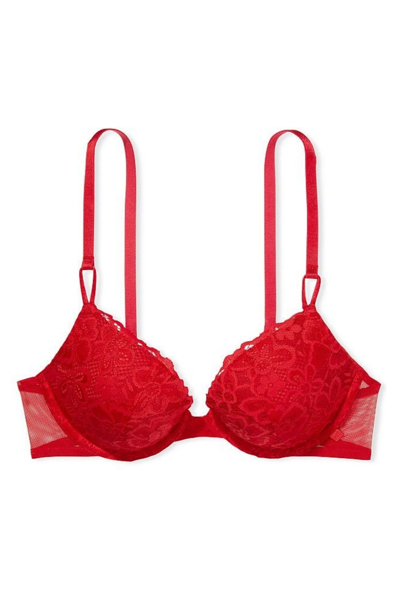 Victoria's Secret Sexy Tee Cipkovane T-Shirt Push Up Bra Čierne | KORMD-8362