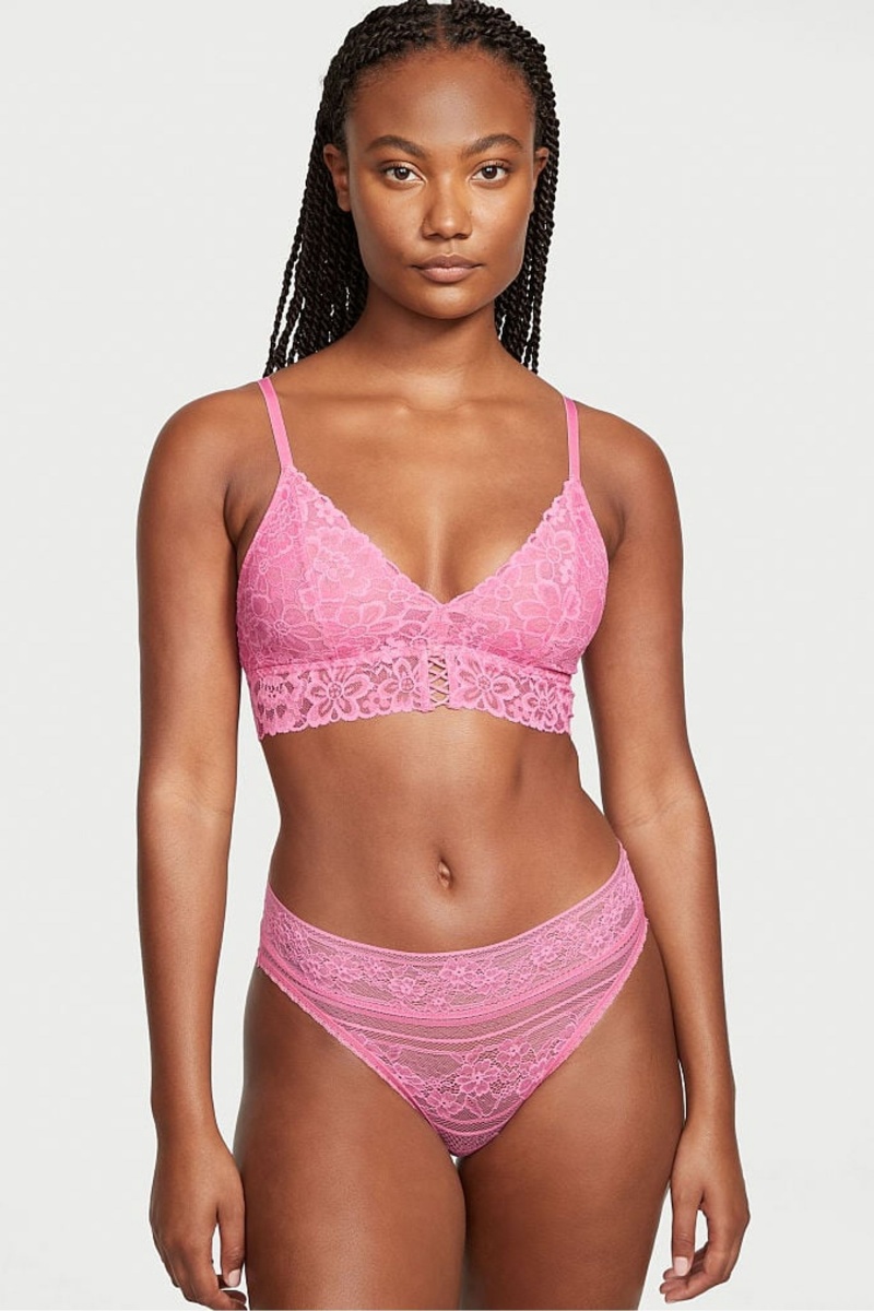 Victoria's Secret Sexy Tee Cipkovane Unlined Bralette Čierne | NTZDV-6308