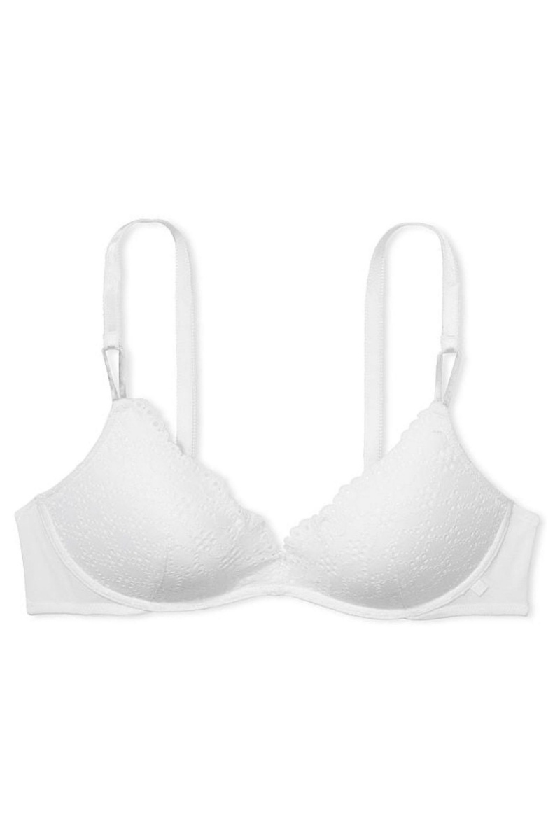 Victoria's Secret Sexy Tee Sexy T-Shirt Non Wired Push Up Bra Cipkovane Bra Nachový | MJWOL-6082