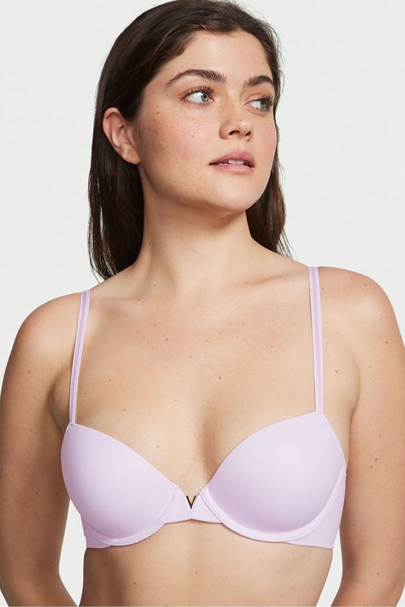 Victoria\'s Secret Smooth Lightly Podsite Demi Bra Hnede | PLZAH-3058