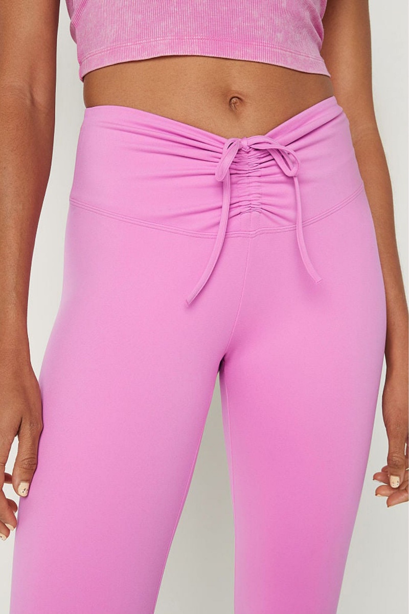 Victoria's Secret Soft Ultimate High Pásom Ruched V Legging Tmavo Siva Leopardie | FAIOT-9365