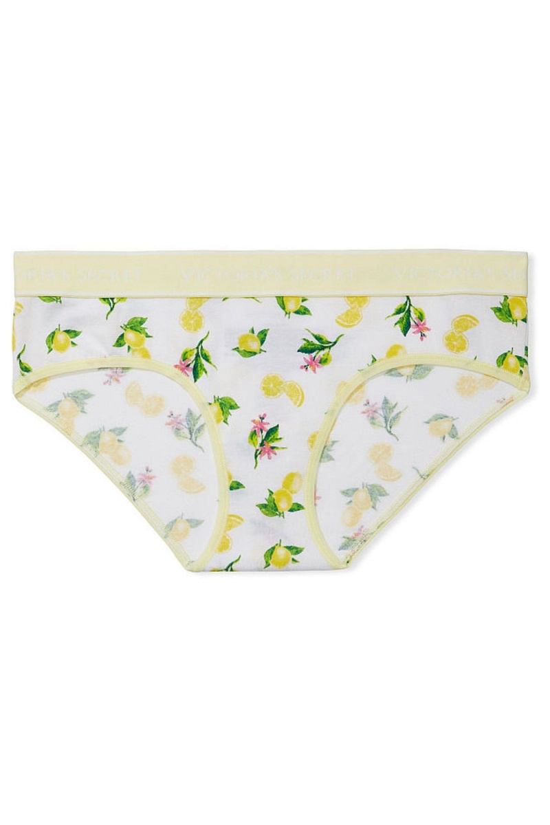 Victoria's Secret Stretch Bavlnene Stretch Bavlnene Logo Pásom Hipster Knickers Modre | KGZVT-3972