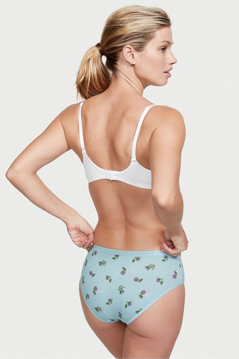 Victoria's Secret Stretch Bavlnene Stretch Bavlnene Hipster Knickers Pruhované | CKRIY-0847