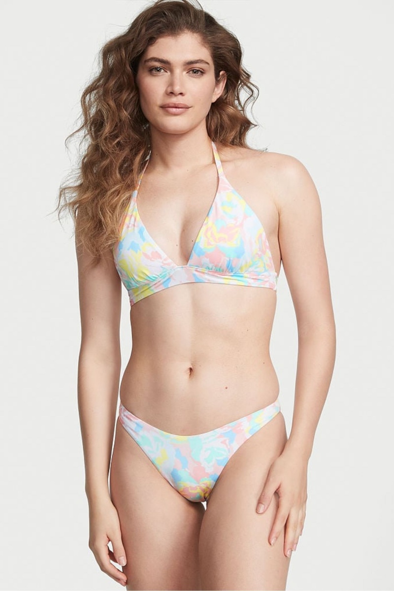 Victoria\'s Secret Swim Bikiny Top Maskacove Modre | YIJPG-5314