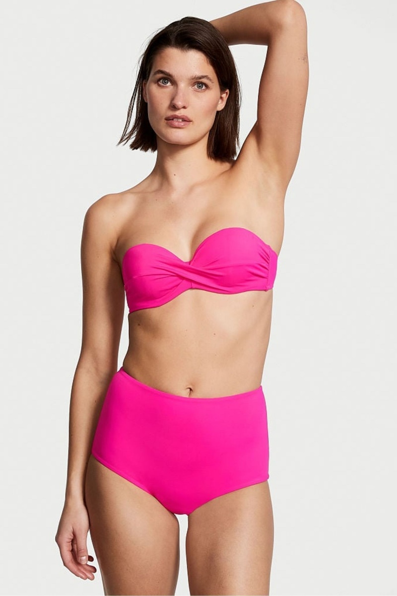 Victoria's Secret Swim Bikiny Top Ruzove | SIFBH-2350