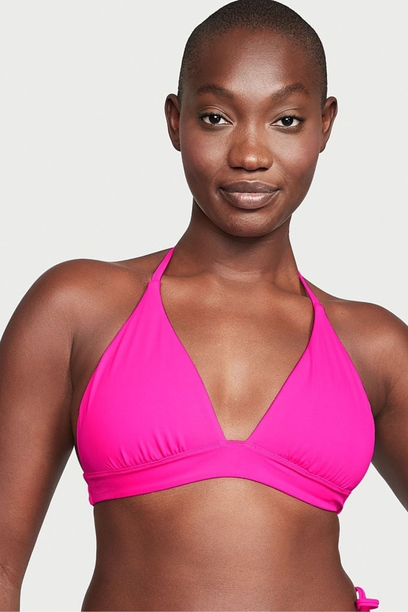 Victoria's Secret Swim Bikiny Top Ruzove | YBIHP-0128