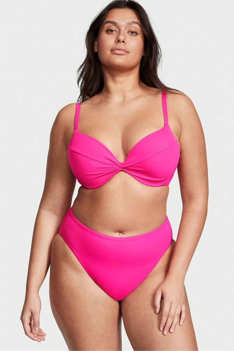 Victoria's Secret Swim Bikiny Top Čierne | ALOXH-8927