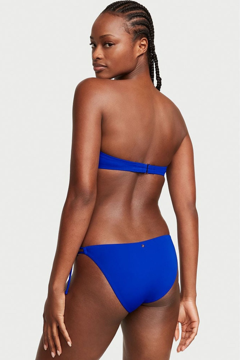 Victoria's Secret Swim Bikiny Top Čierne | UVPLN-5730