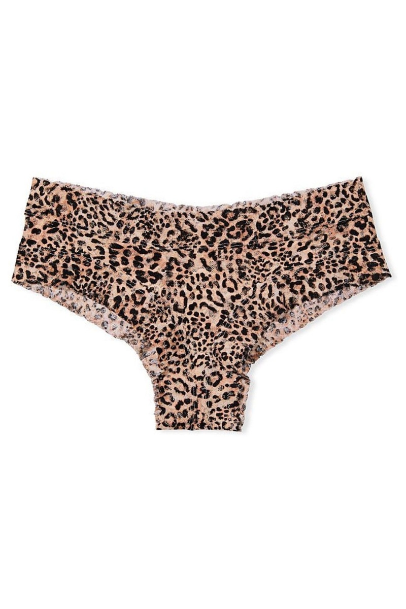 Victoria's Secret The Lacie Cipkovane Cheeky Knickers Soft Sand Tie Dye Nude | FDXAS-4132