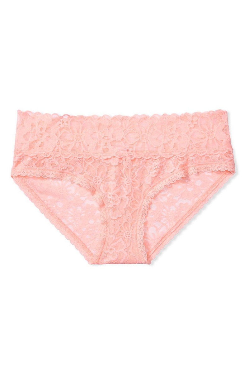 Victoria's Secret The Lacie Cipkovane Hipster Knickers Marhule Oranžové | UWGIN-1764