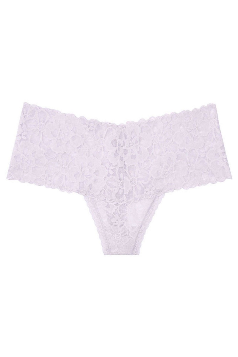 Victoria's Secret The Lacie Cipkovane Siroke Topanky Band Tanga Panty Ruzove | LZHVF-8741