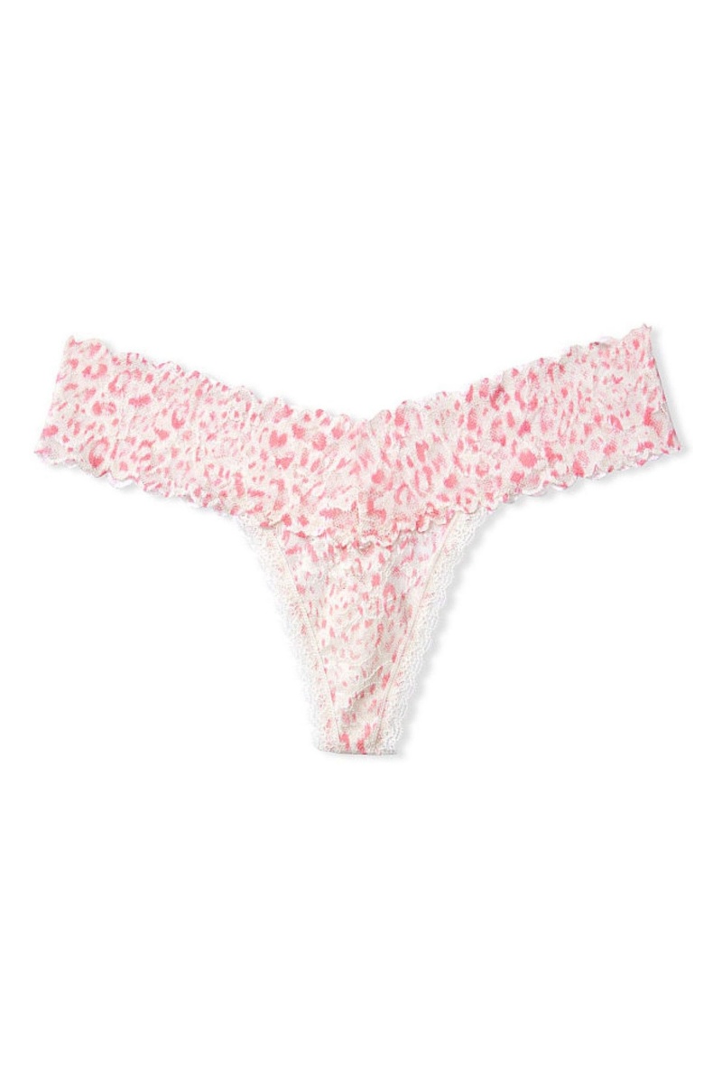 Victoria's Secret The Lacie Cipkovane Tanga Knickers Modre | YTNXH-1396