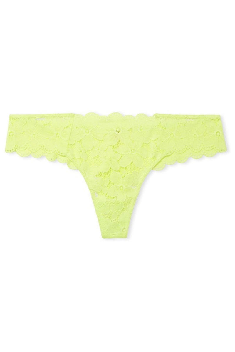 Victoria's Secret The Lacie Cipkovane Tanga Knickers Modre | KIWCO-0361