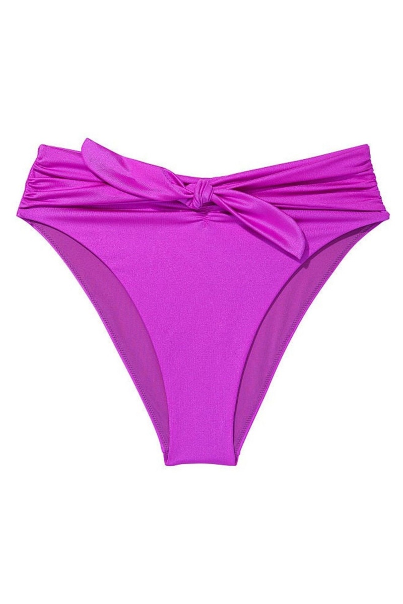 Victoria's Secret Twist Cheeky Bikiny Bottom Nachový | LQKAP-0748