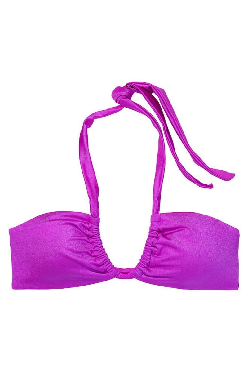 Victoria's Secret Twist Multiway Halterneck Bikiny Top Nachový | EPXIT-2561