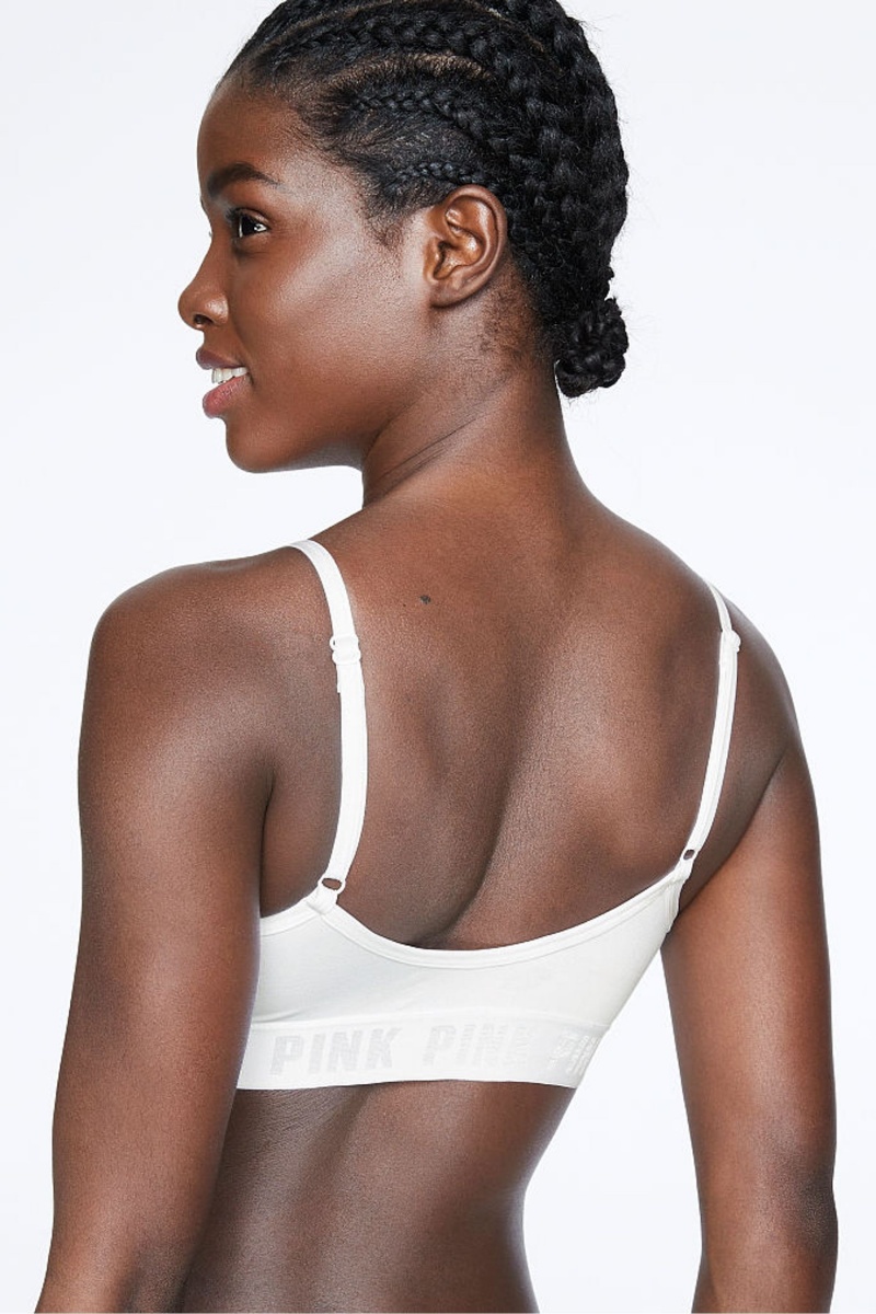 Victoria's Secret Ultimate Scoop Lightly Podsite Sports Bra Ruzove | HOXYC-2378