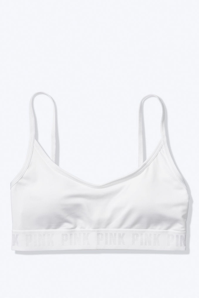 Victoria's Secret Ultimate Scoop Lightly Podsite Sports Bra Ruzove | HOXYC-2378