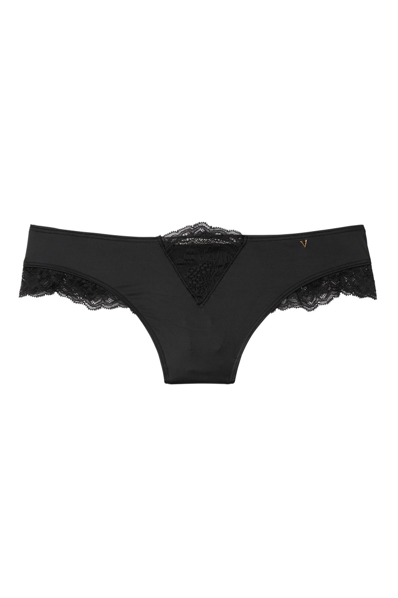 Victoria's Secret Very Sexy Cipkovane Trim Tanga Knickers Modre | TKSLY-6703