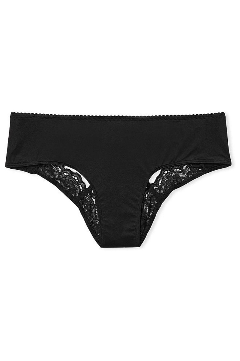 Victoria's Secret Very Sexy Cut Out Cheeky Knickers Čierne | OUDZY-5306