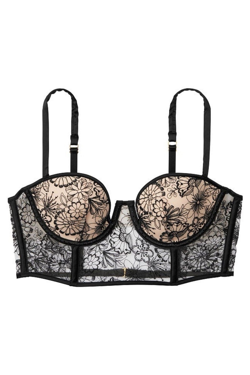 Victoria's Secret Very Sexy Modern Lingerie Balconette Čierne | GMPHW-2037