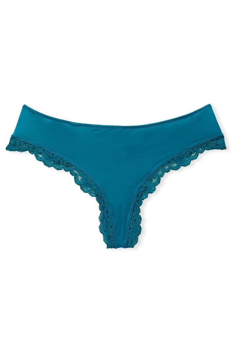 Victoria's Secret Very Sexy Smooth Cut Out Tanga Knickers Čierne | TMQOF-3724