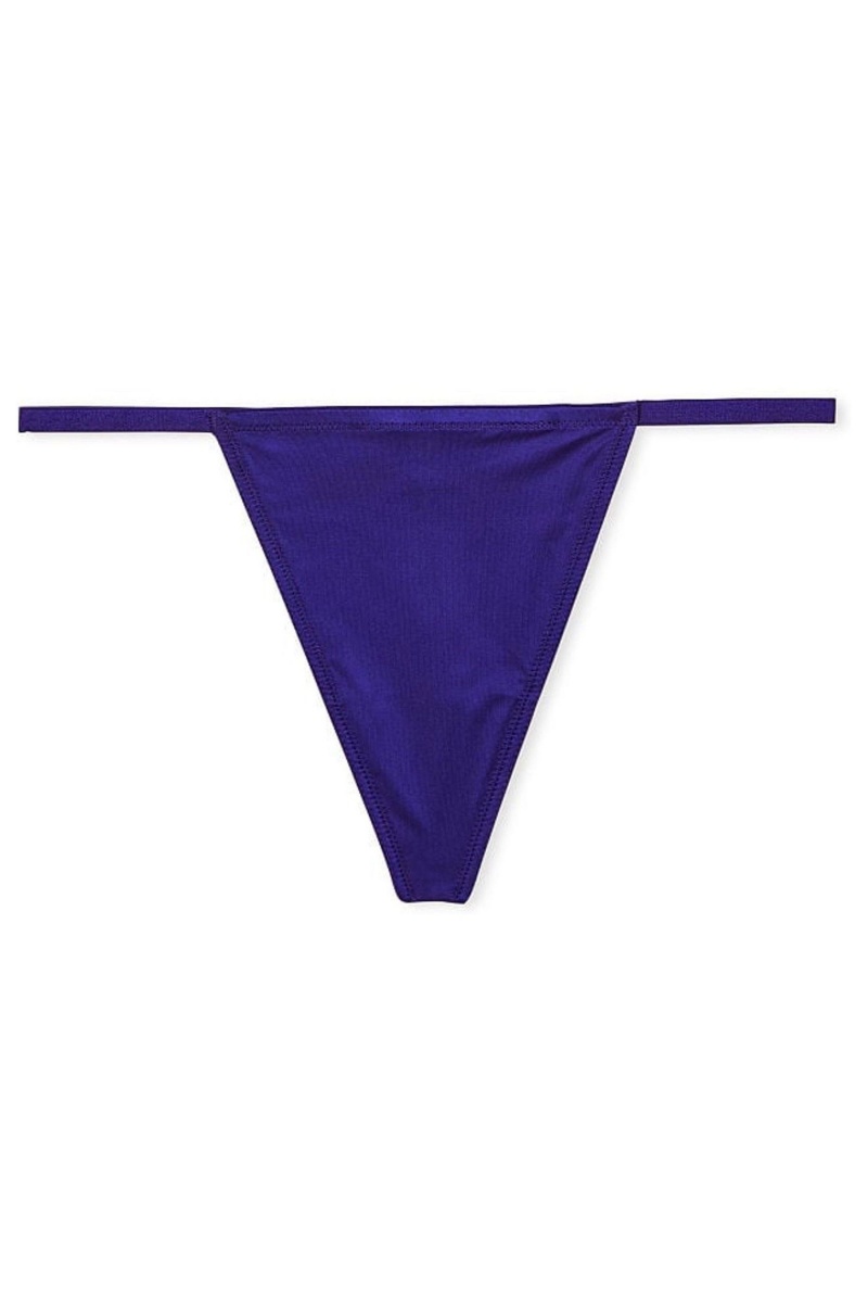 Victoria's Secret Very Sexy Smooth G String Knickers Modre | FVNKB-0526