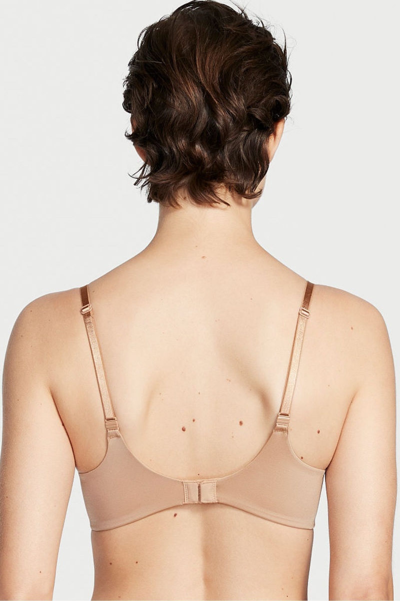 Victoria's Secret Very Sexy Smooth Non Wired Plunge Push Up Bra Čierne | TCIXR-5932