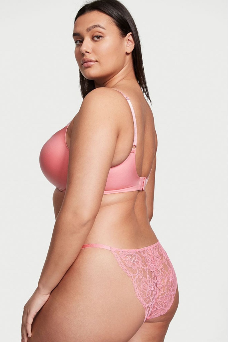 Victoria's Secret Very Sexy Smooth Shine Remienkove Knickers Ruzove | NZJDM-7123