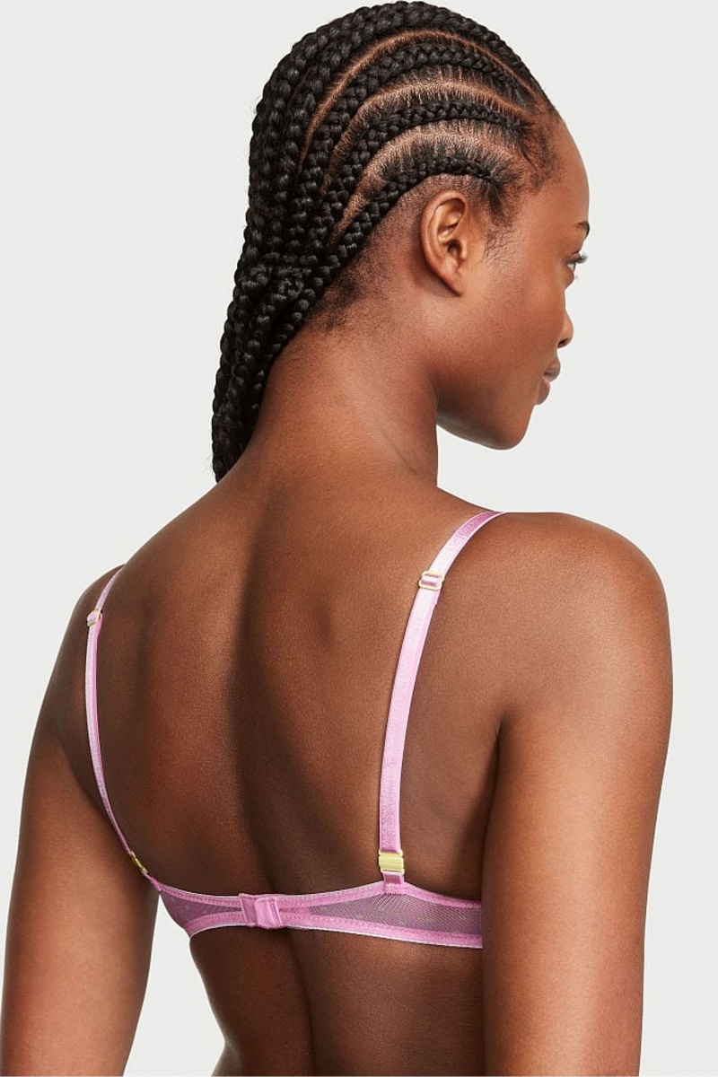 Victoria's Secret Victorias Secret Push Up Cipkovane Bra Modre | DFWNU-4169