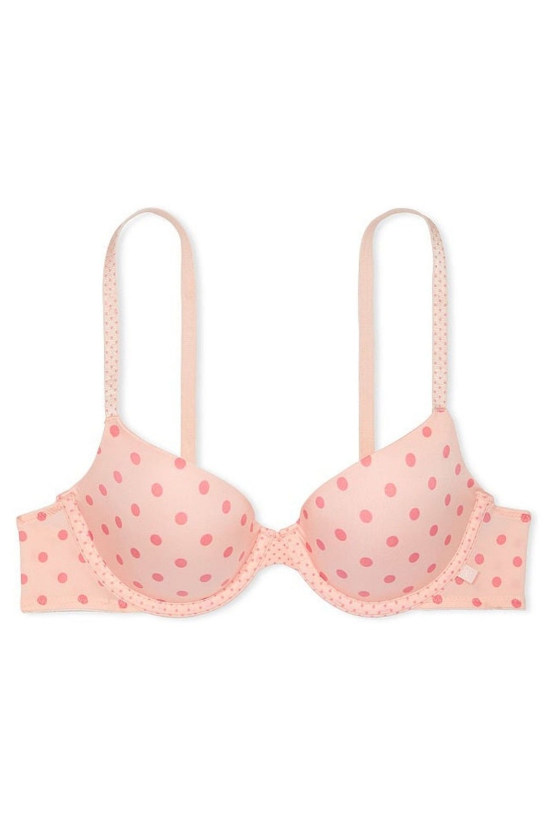 Victoria's Secret Victorias Secret T Shirt Push Up Bra Čierne | DJWRN-9145