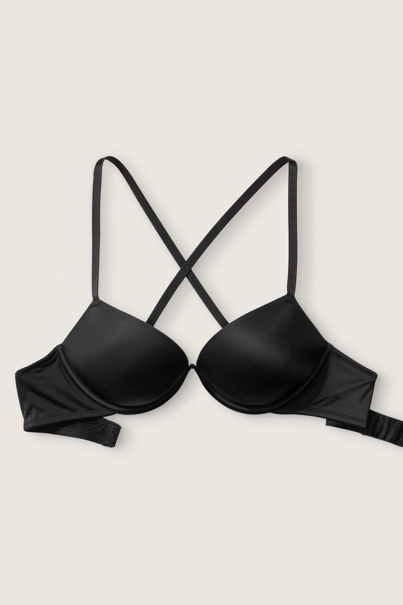 Victoria's Secret Wear Everywhere Add 2 Cups Smooth Push Up T-Shirt Bra Béžové | VWLFI-5763