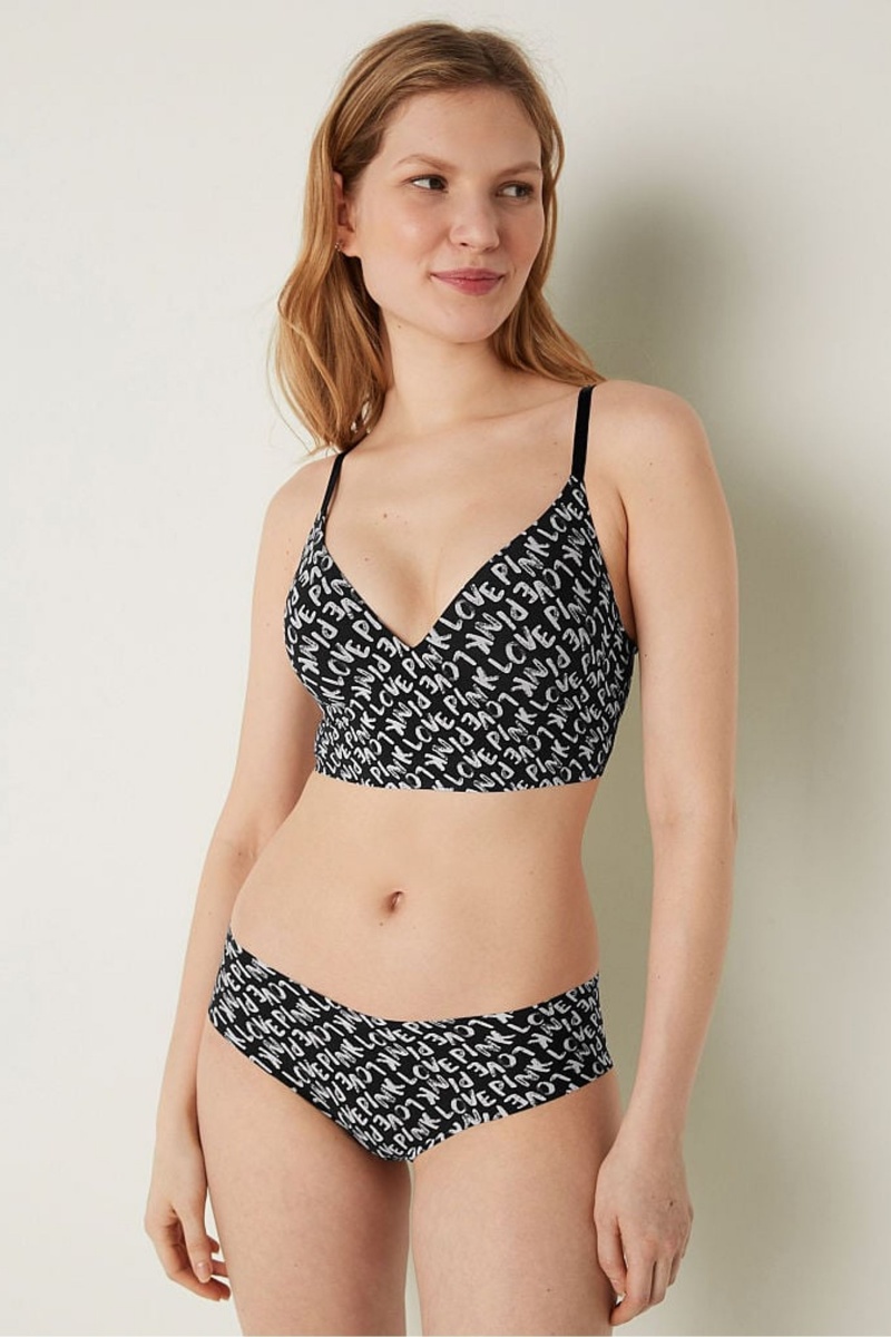 Victoria's Secret Wear Everywhere Smooth Non Wired Push Up Bralette Ruzove | IRDVU-8194