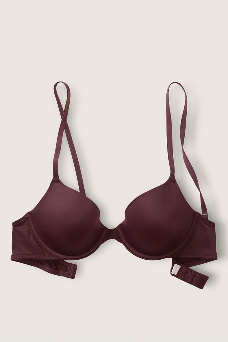 Victoria's Secret Wear Everywhere Smooth Lightly Podsite T-Shirt Bra Káva Hnede | VICXJ-5721